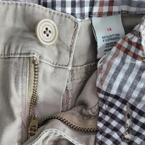 UNIONBAY Bootcut/Flare, Chino Stretch, Khaki Pants, Women's Size 13 Juniors - Picture 6 of 10